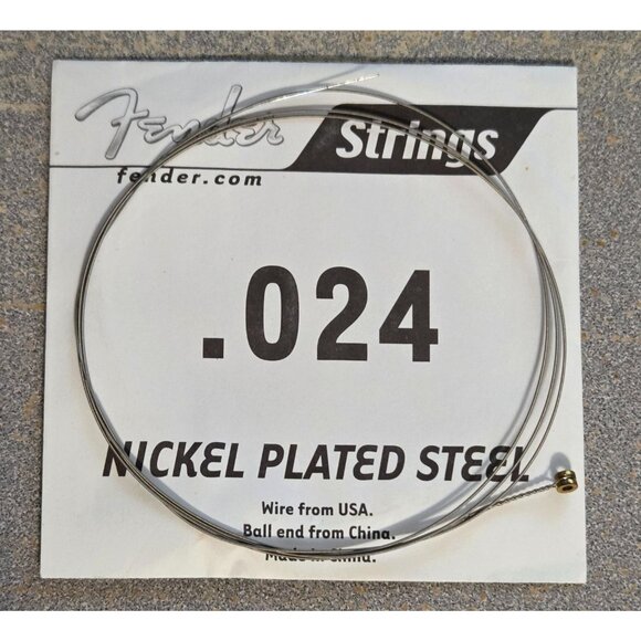 Fender Electric Guitar Strings .024 .042 Nickel Plated Steel Only Read - Picture 2 of 3
